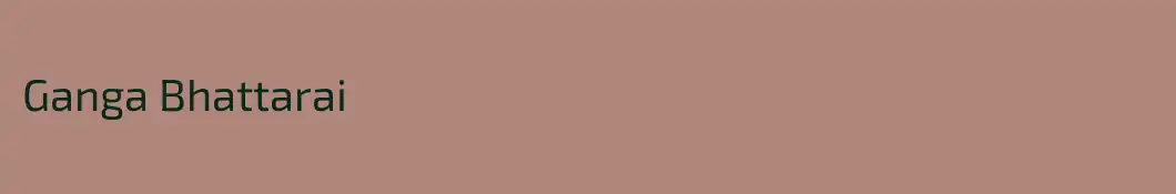 Ganga Bhattarai